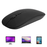 Wireless Mouse, Mouse Black Wireless Bluetooth 5.0 Silent Office Computer Mous