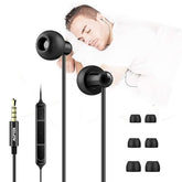Sleep Earbuds, In-Ear Earphones For Sleeping With 3 Sizes Ultra-Light Soft Silicone, Noise Isolating Headphone Perfect For Sleeping, Insomnia, Side Sleeper, Air Travel, Meditation & Relaxation
