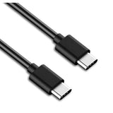 Usb-C Type C To Usb-C Type Charge & Data Cable Cord Wire For New Beats Flex, Samsung, Lg, Pixel, Iphone 15 & Other New Rechargeable Headsets, Earphones, Earbuds Portable Ssd & Android Phones/Tablets