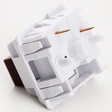 Ws Brown Mechanical Keyboard Switches, 5 Pin Pre Lubed Tactile Switches For Mechanical Gaming Keyboard (35Pcs)