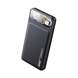 10000Mah Power Bank ,Slim 22.5W Fast Charging Small Portable Charger Pd 5V/3A Usb-C Outpu,With Emergency Lighting,Compatible Cell Phone And Android Phones And Most Electronic Devices,Black