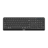 PHILIPS Professional Wireless & Bluetooth Keyboard - Standard-Layout Keyboards with 2.4GHz USB-Receiver, 3-Channel,Ergonomic & Quiet Design, Comfortable & Efficient for PC/Laptop/Pad