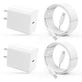 Iphone 17 16 15 Charger Fast Charging Type C Chargers Usb C Charger Block Iphone 17 Chargers With 2 Pack 6Ft Cable For Iphone 17/17 Plus/17 Pro Max/16/16 Plus/16 Pro Max/15/15 Pro Max/Ipad Pro/Samsung