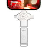 256Gb 4In1 Photo Stick For Iphone Flash Drive,Usb Memory Stick Flash Drive For Iphone/Ipad/Android/Pc/Mac, External Usb C Storage Thumb Drive For Iphone Photo/Video Backup