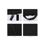 Wireless Keyboard Mouse Sleeve Travel Case,For Logitech Mk345 Wireless Keyboard,Mouse Storage And Cable Storage Pouch,Soft Neoprene Dust And Water Resistant Bag(Black)