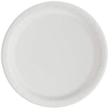 Creative Converting 7" Solid Bermuda Blue Luncheon Paper Plates - 24pcs