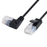 Cat6 Ethernet Cable,90 Degree Left Angled Rj45 Utp Network Extension Cable Pat