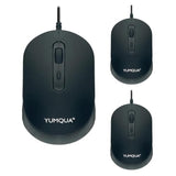 M104 Wired Computer Mouse 3 Pack, Silent Optical Usb Corded Mouse Mice Bulk Fo
