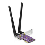Pcie X1 To M.2(A+E Key) Wifi Bluetooth Wireless Module Adapter Card With Dual-Band 2.4&5G 2X5Dbi Antenna