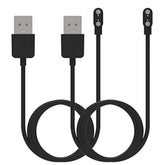 Compatible With Tozo S7 S6 S5 S4 S3 S2 Smart Watch Charger, Replacement Usb Charging Cable 3.3 Ft Cord For Tozo S2 Pro/44Mm/40Mm Smart Watch (Black)