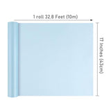 Sky Blue Matte Wrapping Paper,Solid Color Pearly-Lustre Paper,Gift Wrapping Paper,Perfect For Wedding,Valentine'S Day,Birthday, Christmas,Baby Shower,Diy Bouquet (17 Inches X 32.8 Feet)