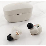 6 Pairs Replacement Ear Tips Buds For Wf-1000Xm5 / Wf-1000Xm3 / Wf-C700N / Wf-C500, Eartips Earbuds Flexible Soft Silicone Rubber Skin Accessories Compatible With Sony Wf-1000Xm4 - S/M/L Black