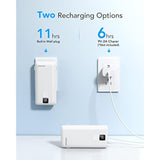 Portable Charger With Built-In Cables And Wall Plug, 20000Mah 20W Usb C Power Bank Fast Charging Battery Pack Travel Essentials Compatible With Iphone 16/15/14/13 Series, Samsung Google Ipad