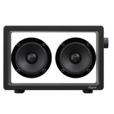 Cassette Portable Bluetooth Speaker, 16W Minimalist Speakers Bluetooth Wireless Loud, Hd Powerful Sound And Wide Compatibility V5.3 For Indoor Outdoor - Black