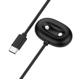 Charger Cable for Google Pixel Watch 4, Magnetic Side USB Charging Dock Stand for Google Pixel Watch 4 41mm/45mm Smartwatch (Black)