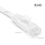 Ethernet Cable Pure Copper 8-Core Twisted Pair Ethernet Cable Cat6 Gigabit 8-C