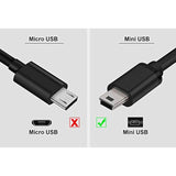 Mini Usb Charger Cable Nylon Braided Cord For Blackberry 8703E / 8705 / 8705G