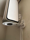 Orbi Wifi 7 Wall Mount Kit, Wall Mount Bracket Sturdy Metal Made Compatible With Orbi Wifi 7 Models Rbe970, Rbe7070 (Rbe772, Rbe773), Rbe972S And Rbe973S Come With Cable Organizer Bracket (1 Pack)
