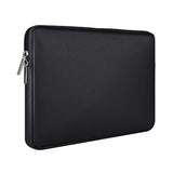 Rainyear 14 Inch Laptop Sleeve Soft Pu Leather Case Protective Water Resistant Zipper Cover Carrying Bag Compatible With 14" Notebook Computer Chromebook, 14 Macbook Pro/Max(Black)