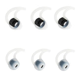 Large Earbud Tips 3 Pairs Soft And Comfortable Silicone Earbud Tips Noise Isolation Tips White Earbud Replacement Tips Compatible With Bose Soundsport Freestyle /Ie2 /Ie3 Earphones