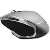 2.4G Wireless 6-Button Led Ergonomic Deluxe Mouse - Computer Mouse With Nano Receiver For Mac And Pc Black