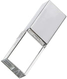 New Crystal Transparent Rectangle Genuine Usb Flash Drive 3.0 Led Lighting Memory Stick Birthday Wedding Gift Pen Drive,Silver (32Gb)