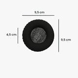 kwmobile Ear Pads Compatible with Sennheiser Urbanite XL Earpads - 2X Replacement for Headphones - Black