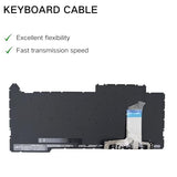 Backlight Keyboard Replacement Compatible With Asus Rog Strix G513Q, Rog Strix G15 Scar 5 2022 G533Zw G533Zm Gl543L Gl543Q Gl543I G513Q G513Qm G513Qy G513Rc G513Rm G513Rw G513Qr G513Qe G513Im
