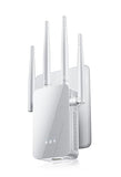 2026 Wifi Extender Signal Booster - Up To 10000 Sq.Ft Coverage, Wireless Booster - Long Range Internet Repeater, Wifi Booster And Signal Amplifier W/Ethernet Port, 1-Tap Setup