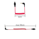 Usb C To 3.5Mm Cable For Rode Wireless Go Ii, Coiled Right Angle Trs Male Dac Aux Adapter Audio Cord Compatible With Iphone 15 Pro Max Plus, Galaxy S23 Ultra, Pixel 7 Ipad Air Mini