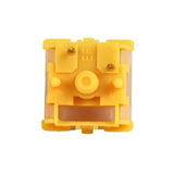 Ef Everfree Curry Switch, Linear Type 50Gf Rgb 5 Pin Hot-Swap Factory Pre-Lubed For Mechanical Keyboard(110Pcs, Curry)