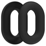 Geekria Silicone Earpads Cover Compatible with Sony WH-1000XM5, WH1000XM5 Wireless Headphones, Ear Cups Cover/Ear Cushions Cover Sweatproof & Easily Washable (Black)