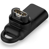 Fit For Garmin Watch Charger To Type C Adapter, Portable Keychain Ring Charging Accessory For Garmin Fenix 7/7S/7X/6/6S/6X Pro/5/5S/5X Plus, Forerunner 945 935 745 45 45S 245 And More
