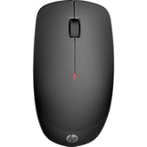 HP 235 Slim Wireless Mouse - Optical - Wireless - Radio Frequency - 2.40 GHz - Jack Black - USB Type A - 1600 dpi - Scroll Ball - 3 Button(s) - Symmetrical - 1