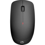HP 235 Slim Wireless Mouse - Optical - Wireless - Radio Frequency - 2.40 GHz - Jack Black - USB Type A - 1600 dpi - Scroll Ball - 3 Button(s) - Symmetrical - 1