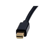 StarTech.com Mini DisplayPort To HDMI Adapter - 1080p - Mini DP To HDMI Monitor/Display/TV - Passive mDP 1.2 to HDMI Adapter Dongle Video Converter - Upgraded Version Is MDP2HDEC (MDP2HDMI),Black