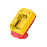 Adapter - For All Milwaukee M18 Tools (Not Older V-18) - Compatible With Dewalt 20V Max Batteries For Power Supply, No Charge Function - 1 Adapter Only (High Compatibility Version)