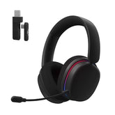 G7 Pro Wireless Gaming Headset with 7.1 Surround Sound, 40mm Driver, BT5.3 Gaming Headphones with Mic, RGB, 10ms Latency, 65H Battery, PC Gaming
