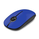 Wireless Mouse, 2.4G Slim Portable Computer Mice With Nano Receiver For Notebo