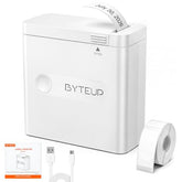 D12 Pro Bluetooth Label Maker: Mini Portable Thermal Printer For Food Date Labels, One-Touch Date/Time Stamp, 12-15Mm Tape, 203 Dpi Inkless, Magnetic Back For Kitchen & Home Organization