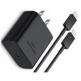 45W Samsung Fast Charging Type C Charger Samsung Fast Charger With Usb C Cable Compatible For Galaxy Tab S9 S10 A9 S25 S24 S23 S22 S21 S20 Plus,Ultra,Fe,Z Fold,Z Flip,Note20/10,A16 A15 A25 A55 A56 C55