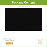 10.1Inch Capacitive Touch Display Compatible With Raspberry Pi 5/4B/3B+/3A+, Cm3/3+/4*, 1280×800, Ips, Dsi Interface