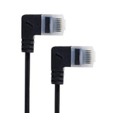 Cablecc Ultra Slim Cat6 Ethernet Cable Rj45 Right Angled Utp Network Cable Pat