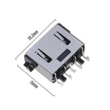 2Pcs Dc Power Jack Charging Port Replacement Compatible With Lenovo Legion Y530 Y530P Y540-15Irh Y540P Y545 Y7000 Accessories Metal