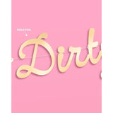 Dirty Thirty 3D Pop Up Banner 5Ft 30Th Birthday Martini Cocktail Photo Booth Decor