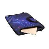 17-Inch To 17.3-Inch Neoprene Laptop Shoulder Messenger Bag Case Sleeve For 16 16.5 17 17.3" Inch Acer/Asus/Dell/Lenovo/Hp/Macbook (Blue)