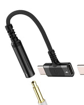 USB C to 3.5mm Headphone Jack Adapter(2 in 1) for iPhone 16 Pro Max Charger Port Compatible for Samsung S24 Audio AUX Cable Type C Earphone DAC