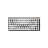 Flow Lite 84 Keys Low Profile Mechanical Keyboard, 75% Swappable Rechargeable Wireless Keyboard With 2.4G Receiver, Bluetooth And Wired Connection For Windows, Mac/ Specter Linear Switches (Marble)