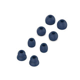 Replacement Eartips Silicone Earbuds Buds Set Compatible With Powerbeats Pro Beats Wireless Earphone Headphones, 4 Pairs (Dark Blue)