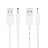 5V Dc Power Cord Usb To Dc 3.5Mm X 1.35Mm Barrel Jack Adapter Connector Chargi